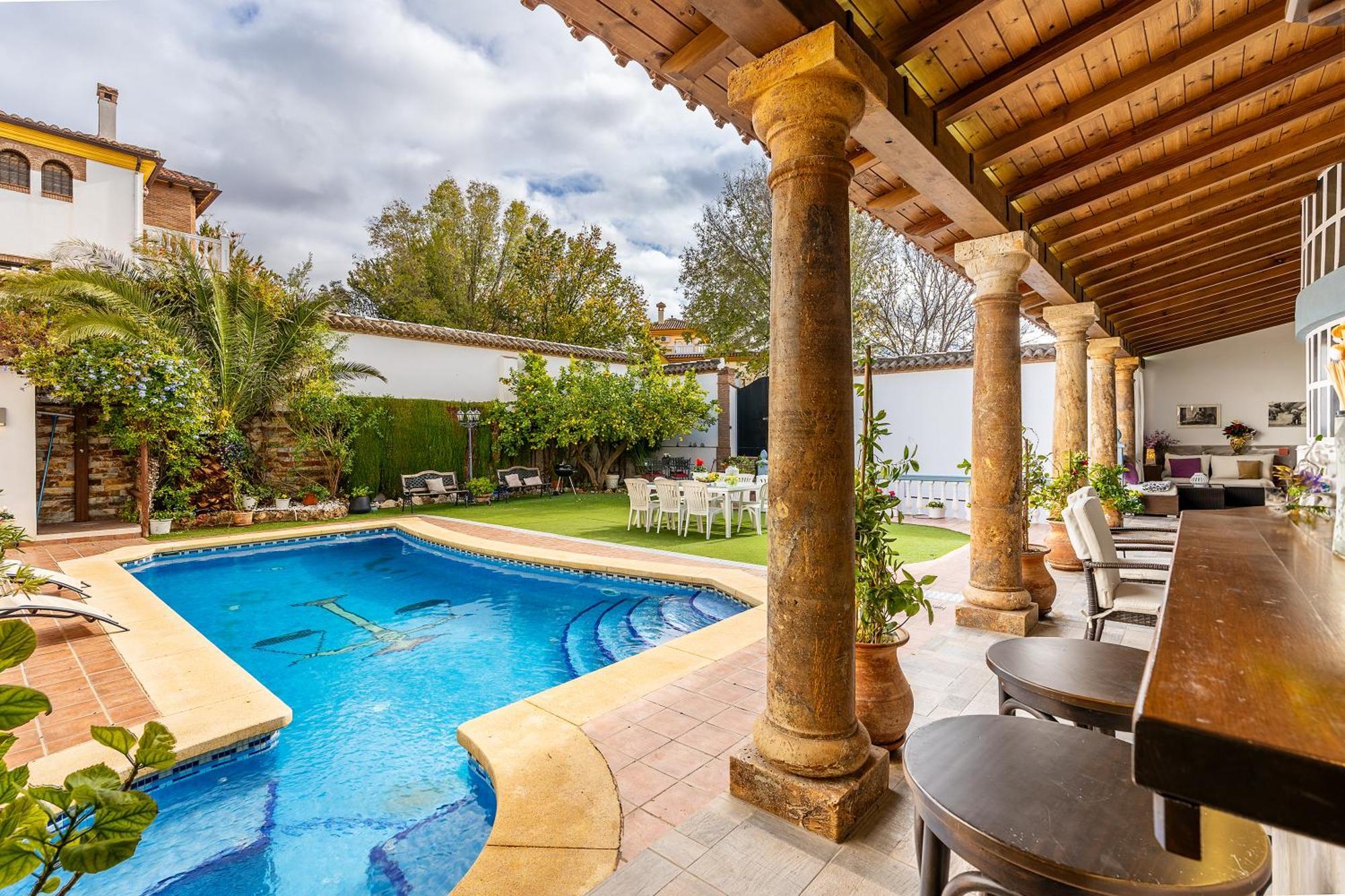 Casa De Amigos La Latina Con Piscina, Chimenea Y Barbacoa Villa Illora Buitenkant foto