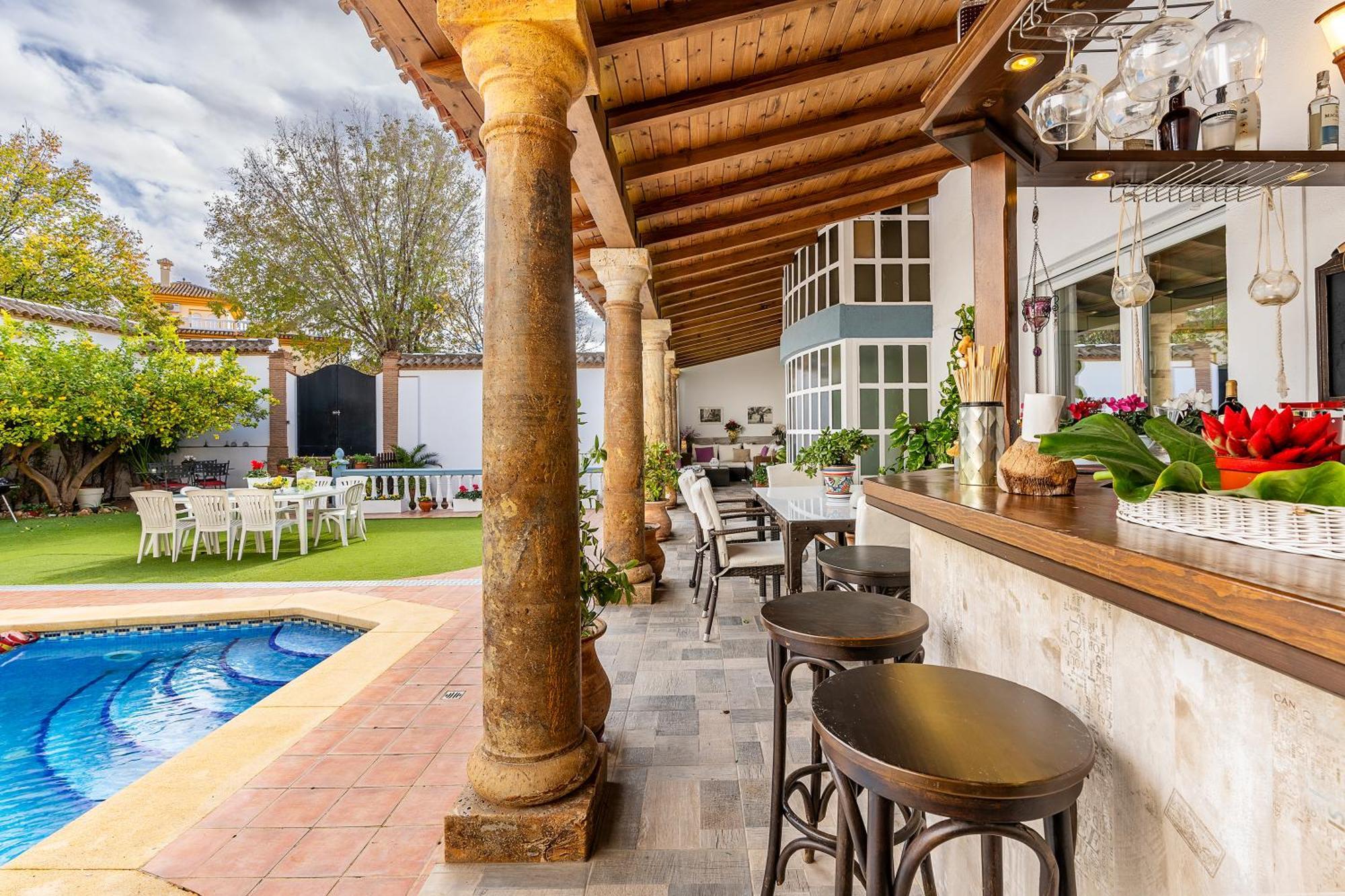 Casa De Amigos La Latina Con Piscina, Chimenea Y Barbacoa Villa Illora Buitenkant foto